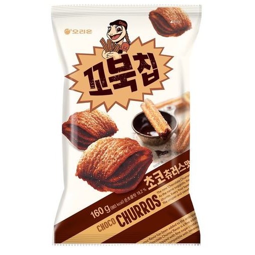 의외로 인기있는 꼬북칩 초코 츄러스맛 160g X 4개 ···