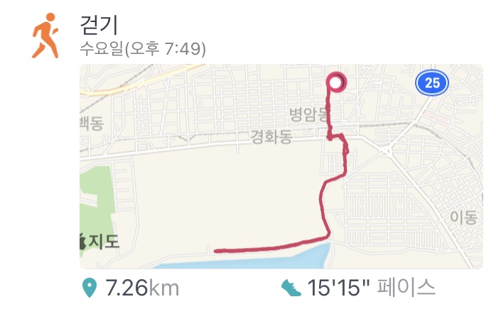  하루걷기:) 2021년 04월 28일 수요일