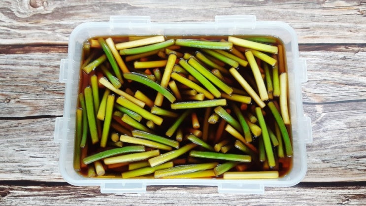 알토란 마늘쫑장아찌 담그는법 장아찌간장 만들기 마늘종장아찌