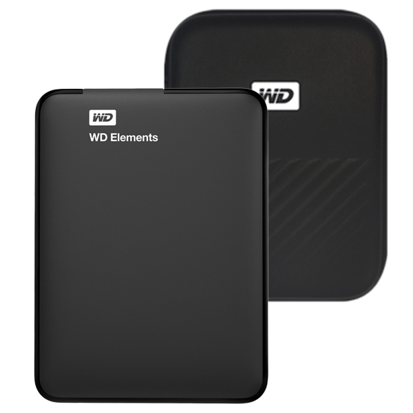 핵가성비 좋은 WD Elements Portable 휴대용 외장하드 + 파우치, 2TB, 블랙 ···
