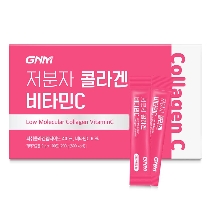 당신만 모르는 GNM자연의품격 저분자 콜라겐 비타민C, 2g, 100개 ···