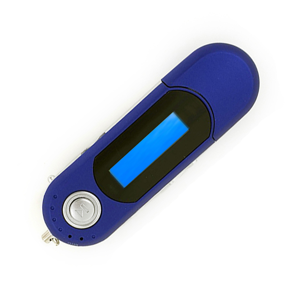 인지도 있는 코스날 MP3 플레이어 8GB, CMP3, 블루 ···
