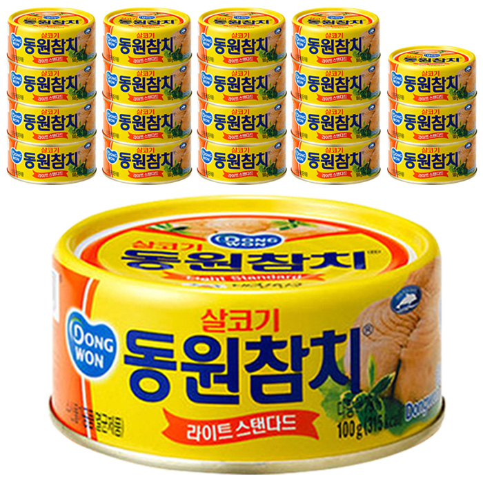구매평 좋은 동원 라이트 스탠다드 참치, 100g, 20개 ··· 구매평 좋은 동원 라이트 스탠다드 참치, 100g, 20개 ···