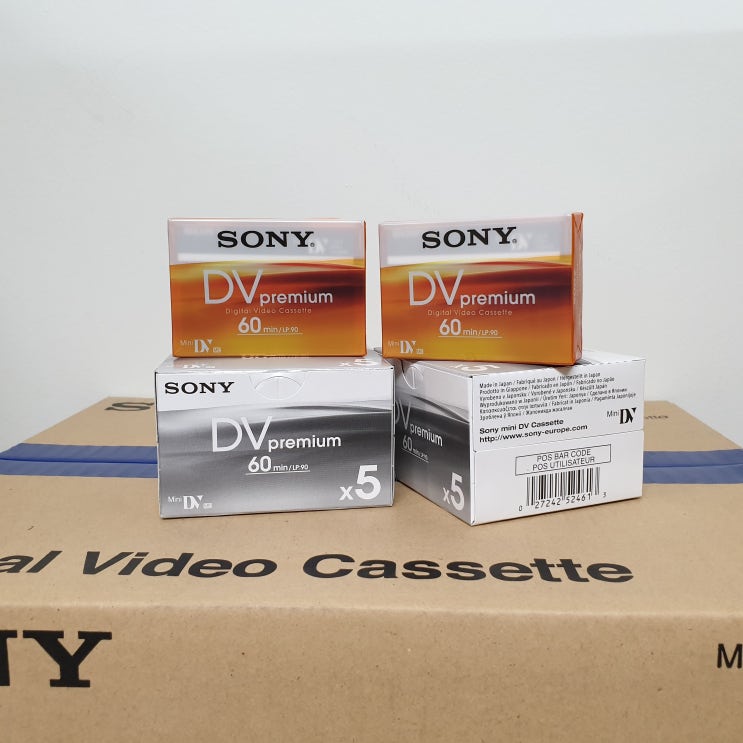 가성비 좋은 소니 6mm공테이프 dvm60 mini dv tape 캠코더테이프 6미리 비디오공테이프 dvm60pr4j, 1개입, dvm60r 좋아요