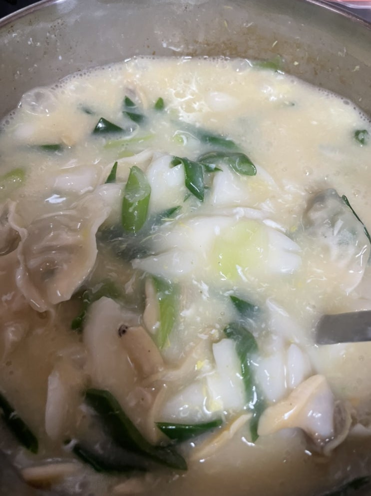  [조게떡국] 떡국만드는법