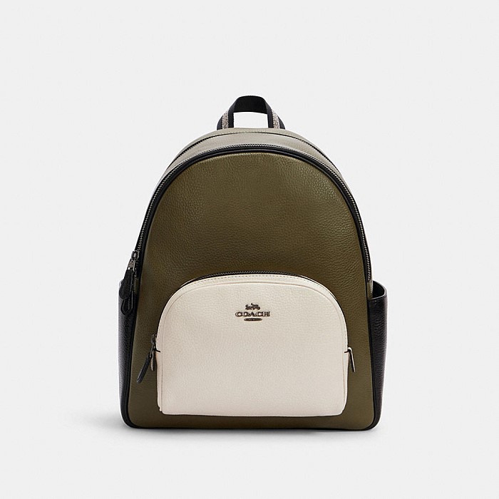 최근 많이 팔린 [코치가방]토트백/핸드백/크로스백Court Backpack in Colorblock 추천합니다