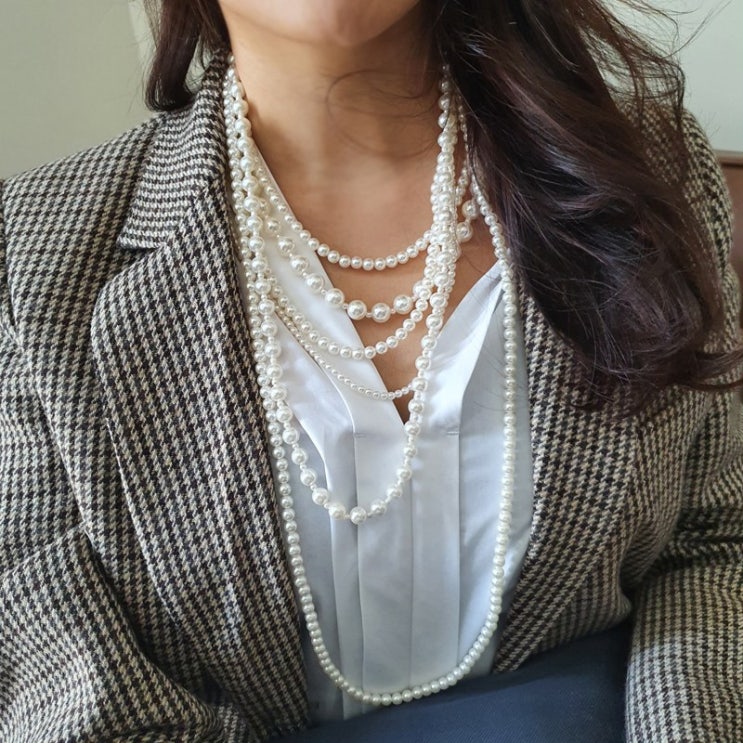 많이 찾는 럭셔리 우아한 롱진주 레이어드 목걸이 6줄세트 ··· 많이 찾는 럭셔리 우아한 롱진주 레이어드 목걸이 6줄세트 ···