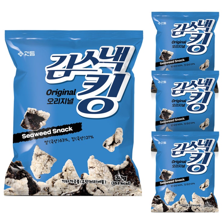 의외로 인기있는 깃듬 김스낵킹 오리지널, 30g, 4개 추천해요 의외로 인기있는 깃듬 김스낵킹 오리지널, 30g, 4개 추천해요
