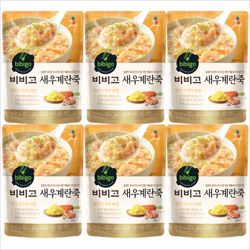 인기있는 비비고 새우계란죽, 450g, 6개 추천합니다