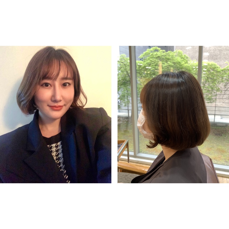 종로미용실 라리엔 명동점에서 단발 모즈펌! 대만족 후기(By 수주쌤)