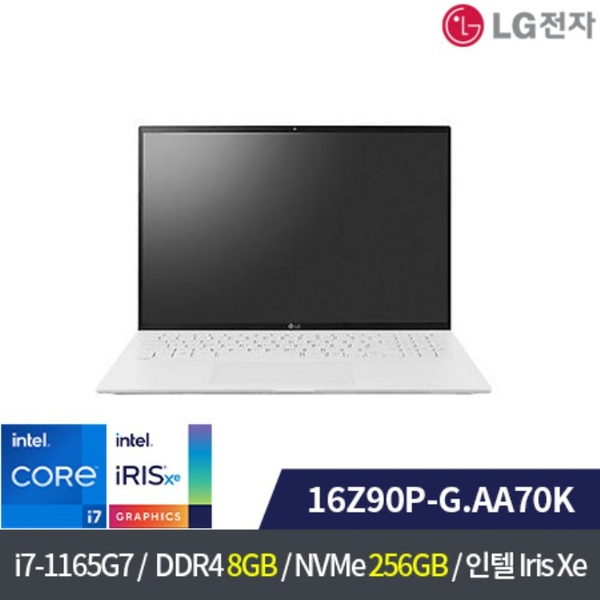 의외로 인기있는 LG전자 그램16 16Z90P-G.AA70K[화이트], 단품 좋아요