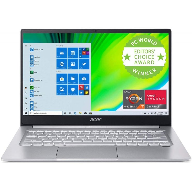 갓성비 좋은 Acer Swift 3 Thin & Light 노트북 14 형 풀 HD IPS AMD Ryzen 7 4700U Octa-Core Radeon 그래픽 8GB LPDDR4 갓성비 좋은 Acer Swift 3 Thin & Light 노트북 14 형 풀 HD IPS AMD Ryzen 7 4700U Octa-Core Radeon 그래픽 8GB LPDDR4
