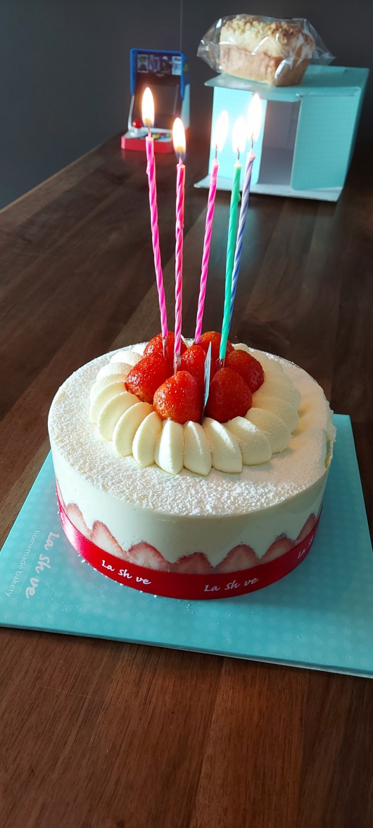  라쉬베 딸기생크림