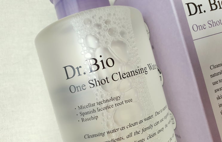  Dr.Bio닥터바이오, 내돈내산 저자극 클렌징워터 추천