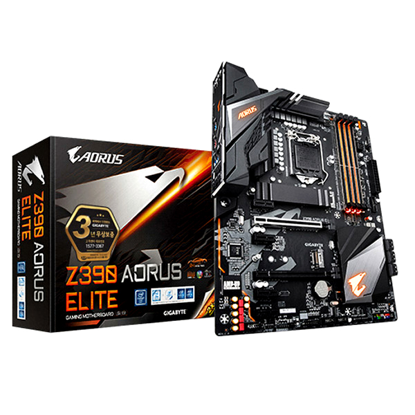 후기가 좋은 GIGABYTE Z390 AORUS ELITE (제이씨현) ···