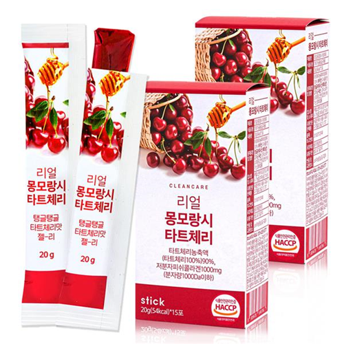 선호도 높은 클린케어 몽모랑시 타트체리 콜라겐 젤리 스틱 저분자 피쉬콜라겐 1000mg 함유, 20g x 30개 좋아요