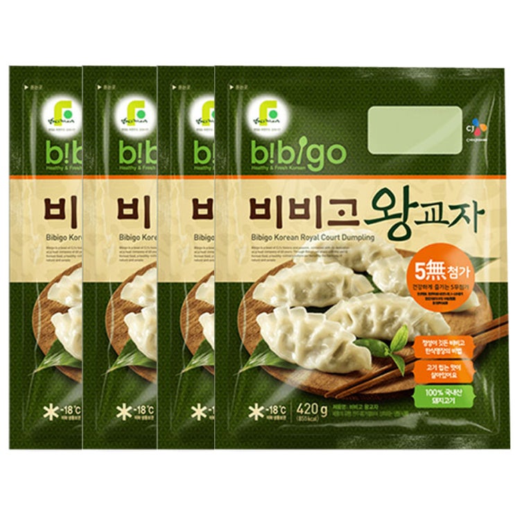 당신만 모르는 CJ 비비고 왕교자 만두, 420g, 2개 ···