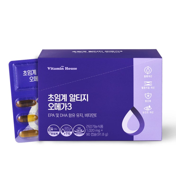 최근 많이 팔린 비타민하우스 초임계 알티지 오메가3, 1개, 90정 좋아요 최근 많이 팔린 비타민하우스 초임계 알티지 오메가3, 1개, 90정 좋아요