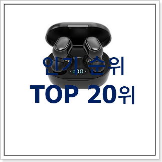 가성비템 블루투스이어폰 아이템 인기 핫딜 TOP 20위