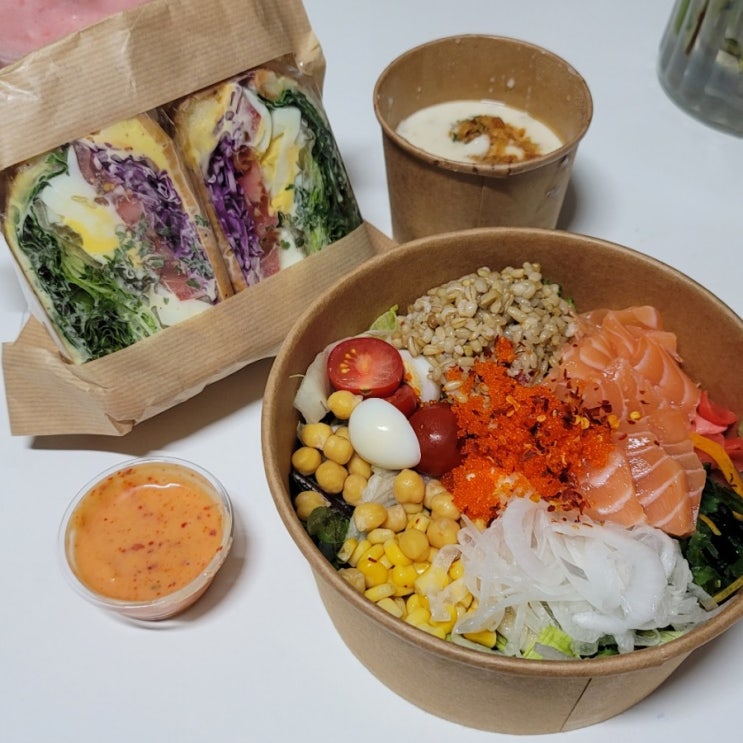  [영통역 맛집] 수원 영통 샐러드 샐러드비빔밥 샌드위치 전문점 '샐러드인'