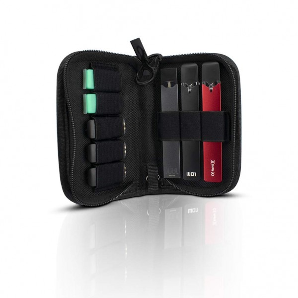 많이 팔린 24kmagic 휴대용 케이스는 포드 및 USB 충전기 주머니 또는 가방 용 여행 보관 케이스에 적합 (케이스 만) (black01) ···