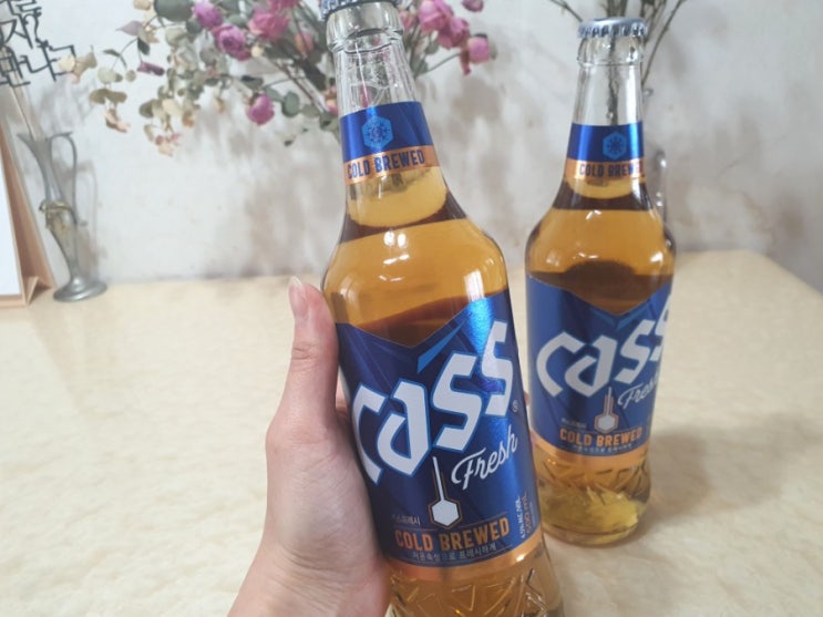  블챌 오늘일기 카스투명병과 함께~