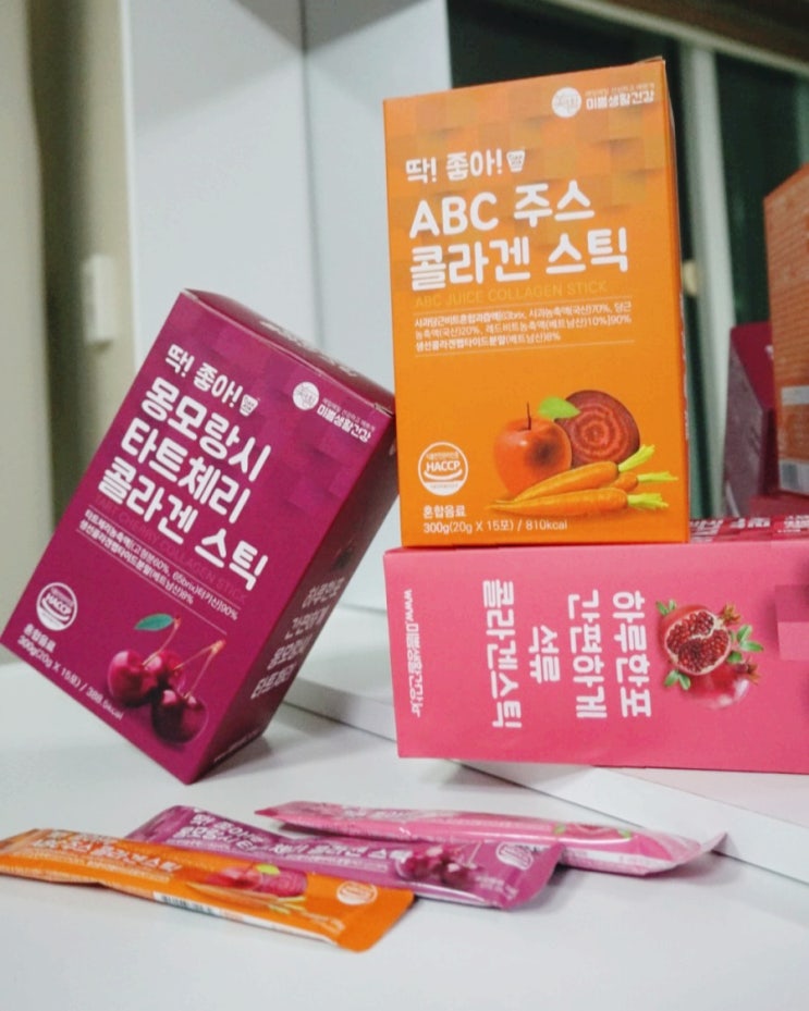  석류 콜라겐젤리 미쁨생활건강으로 여성건강 되찾아요 :)