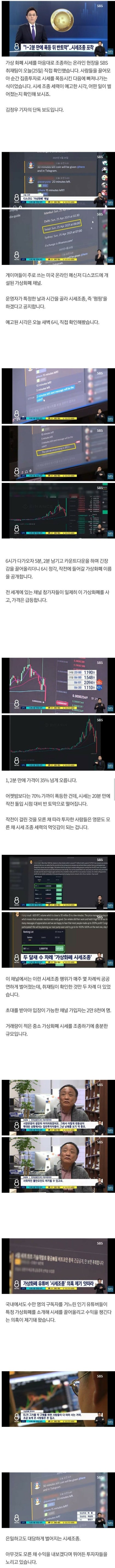 비트코인 시세조종 포착 : 네이버 블로그