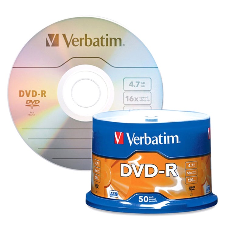 잘나가는 버바팀 DVD-R 공디스크 16X 4.7GB 50p + 케이크통 추천해요