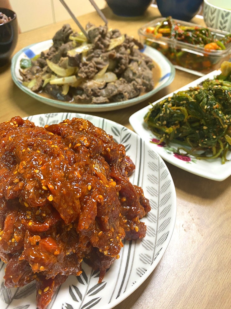  오늘의 다이어트식단 + 친정이 맛집이라 안되겠네
