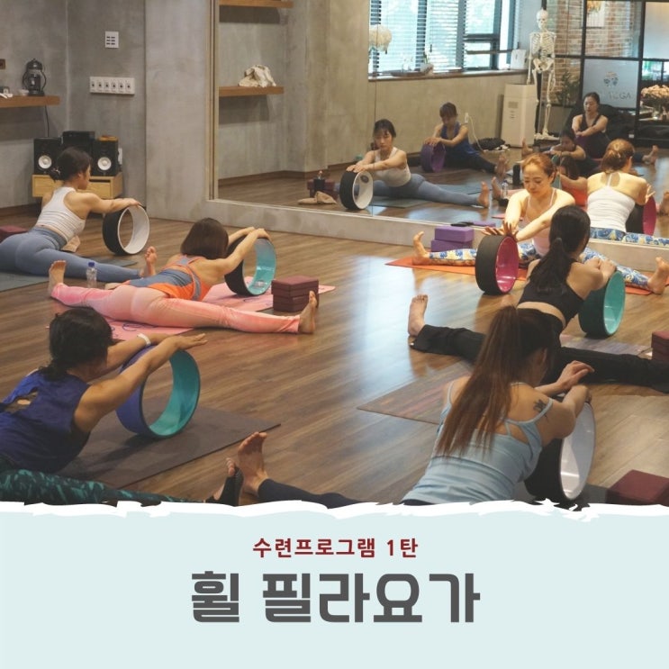  【수련프로그램 소개1】 요가휠 필라요가_동두천연천양주옥정요가필라테스 황수민 메디요가 월 필라테스