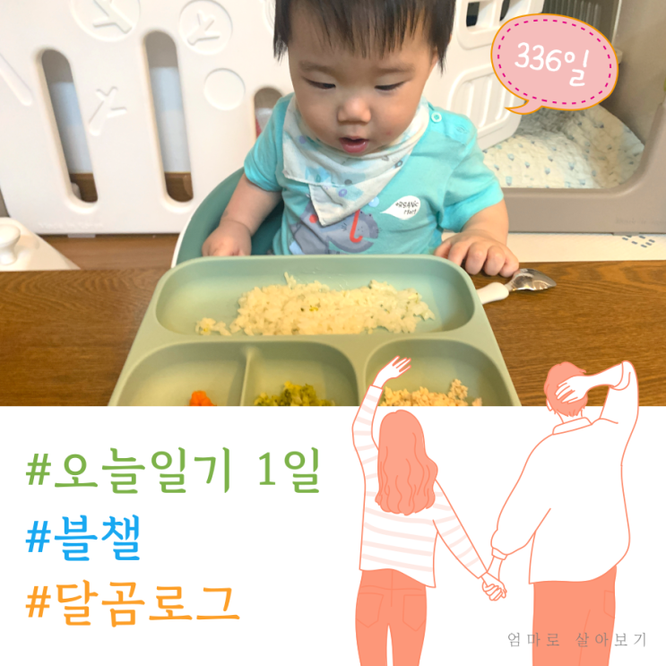  11개월 아기 유아식, 조금 일찍 시작했어요