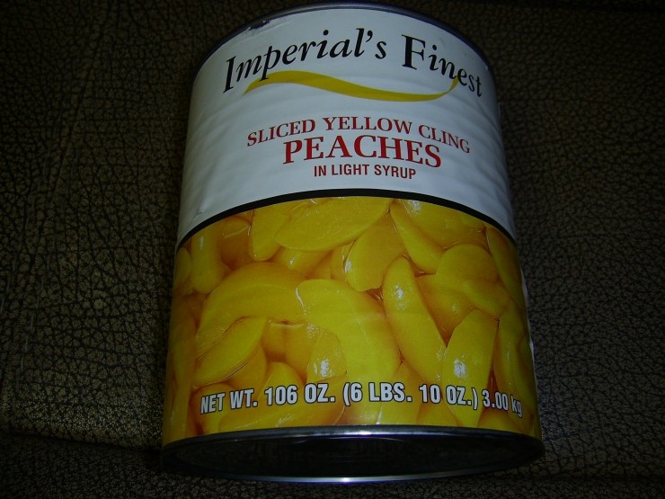 Imperial`s Finest SLICED YELLOW CLING PEACHES IN LIGHT SYRUP