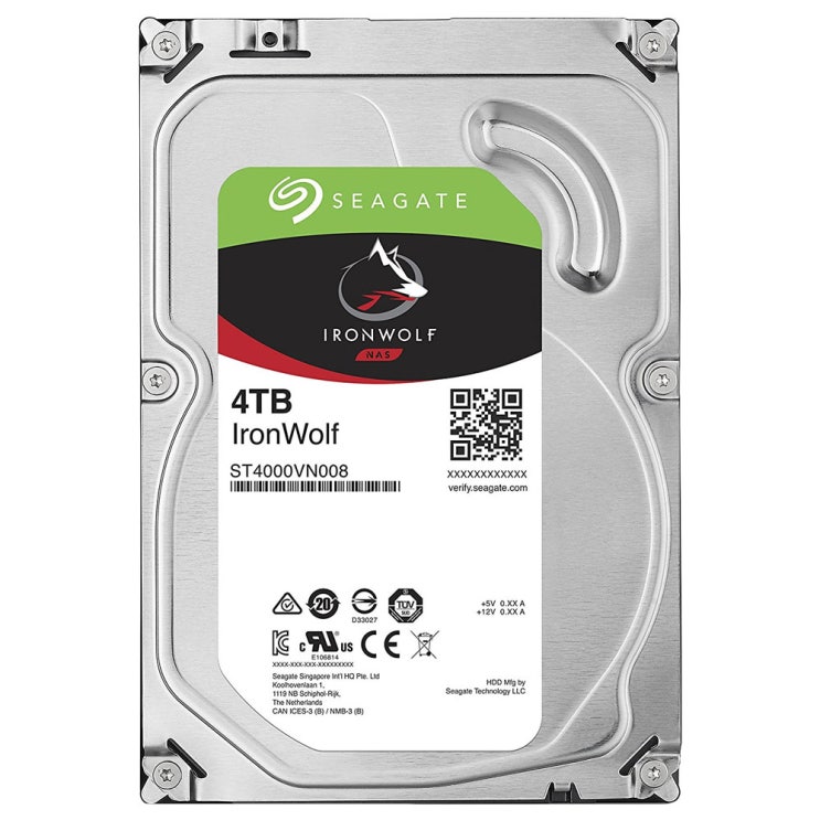 당신만 모르는 씨게이트 IronWolf SATA3 HDD, ST4000VN008, 4TB ···