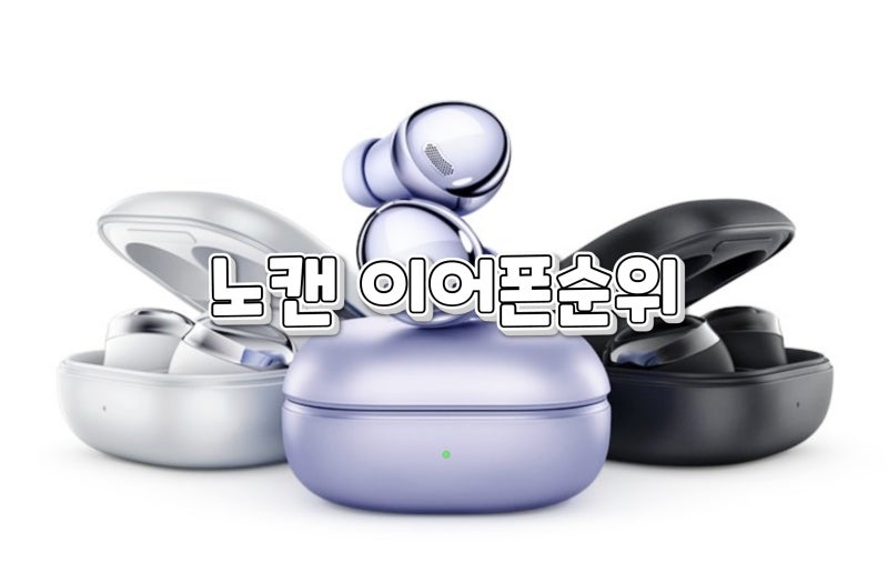 노캔 노이즈캔슬링 무선 이어폰 순위 참고해요.