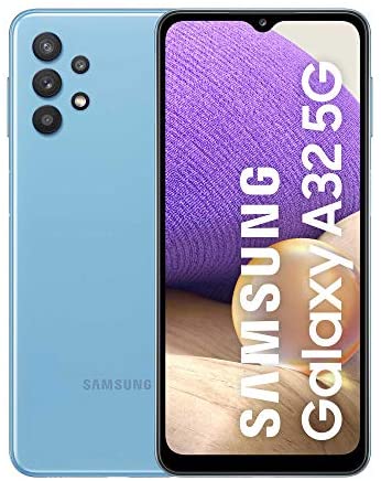 갓성비 좋은 Samsung 삼성 Galaxy A32 5G Android 스마트 폰 미계약 카메라 4 개 5 000mAh 배터리 6.5 인치 Infinity-V 디스플레이 64GB