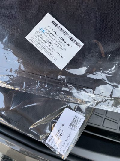  테슬라 모델3 정품 선쉐이드 구입