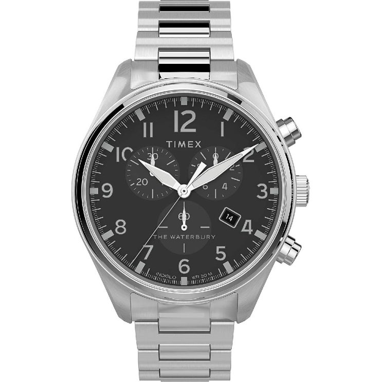 가성비 좋은 Timex 타이멕스 남성 워터 베리 전통 크로노 그래프 42mm 스테인레스 스틸 아날로그 쿼츠 가죽 스트랩 ··· 가성비 좋은 Timex 타이멕스 남성 워터 베리 전통 크로노 그래프 42mm 스테인레스 스틸 아날로그 쿼츠 가죽 스트랩 ···