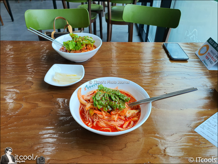 입맛 없을 때 먹은 달달 짭짤한 경기도 망향 비빔국수 맛있네