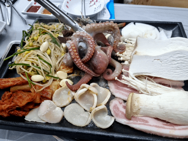  여수맛집 여수삼합집은 바로 여기 :: 차가네 통큰 해물삼합