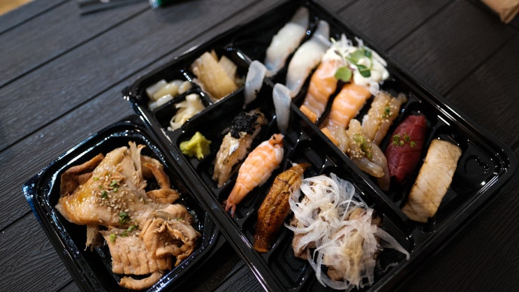 [순천만 국가정원 맛집] 오천동 깔끔하고 맛있는 초밥, '초밥시대'에서 포장해오기