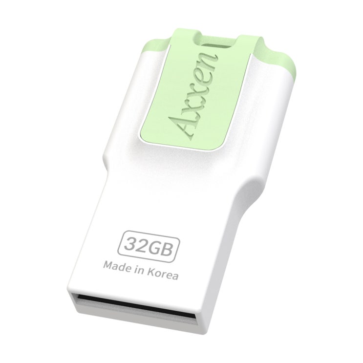 선호도 좋은 액센 i Passion USB 2.0 메모리 그린 Axxen H43 QUAD, 32GB ···