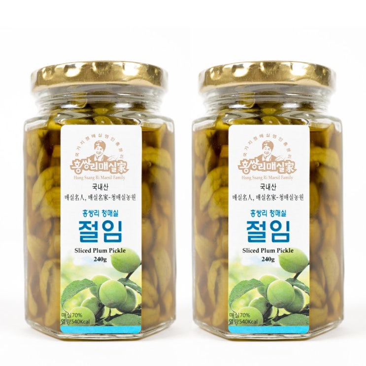 선호도 높은 홍쌍리 유기농매실 매실절임 240g x 2개, 2병 추천해요 선호도 높은 홍쌍리 유기농매실 매실절임 240g x 2개, 2병 추천해요
