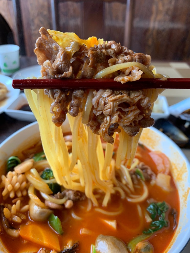  거제 중곡동 맛집, 거제 이화원! 차돌짬뽕은 환상이였다..