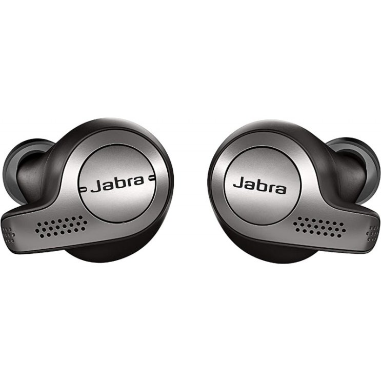인기있는 Jabra Elite 65t 이어버드 – 알렉사 내장 충전 케이스가 있는 True Wireless 이어버드 티타늄 블랙 – 블루투스 이어버드 최, 단일옵션, 단일옵션 ··
