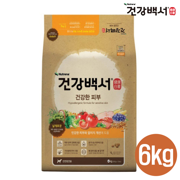 많이 팔린 뉴트리나 건강백서 견종별 기능별 6kg 10.2kg 말티즈 푸들 건강한피부 건강한관절 대용량 사료, 건강한 피부 6kg ··· 많이 팔린 뉴트리나 건강백서 견종별 기능별 6kg 10.2kg 말티즈 푸들 건강한피부 건강한관절 대용량 사료, 건강한 피부 6kg ···