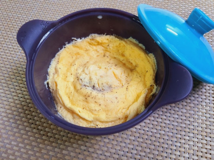  전자레인지 계란찜기로 초간단 달걀찜 만들기