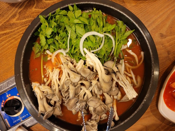 풍무동 소래버섯나라 샤브칼국수 맛집이네