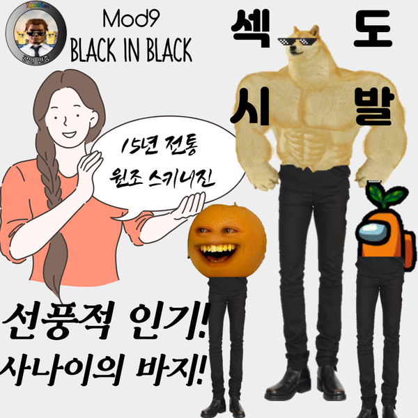  [Modnine]모드나인 블랙인블랙 MOD1ss