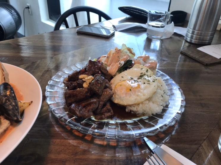  [5/2 오늘일기] 문산 맛집 원테이너, 카페 모란